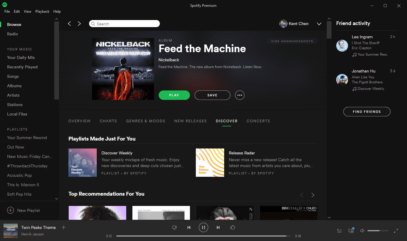 Is there a spotify windows app install